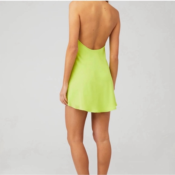 (2)Show Me Your MUMU Jasmine Halter Mini Dress - Picture 5 of 6